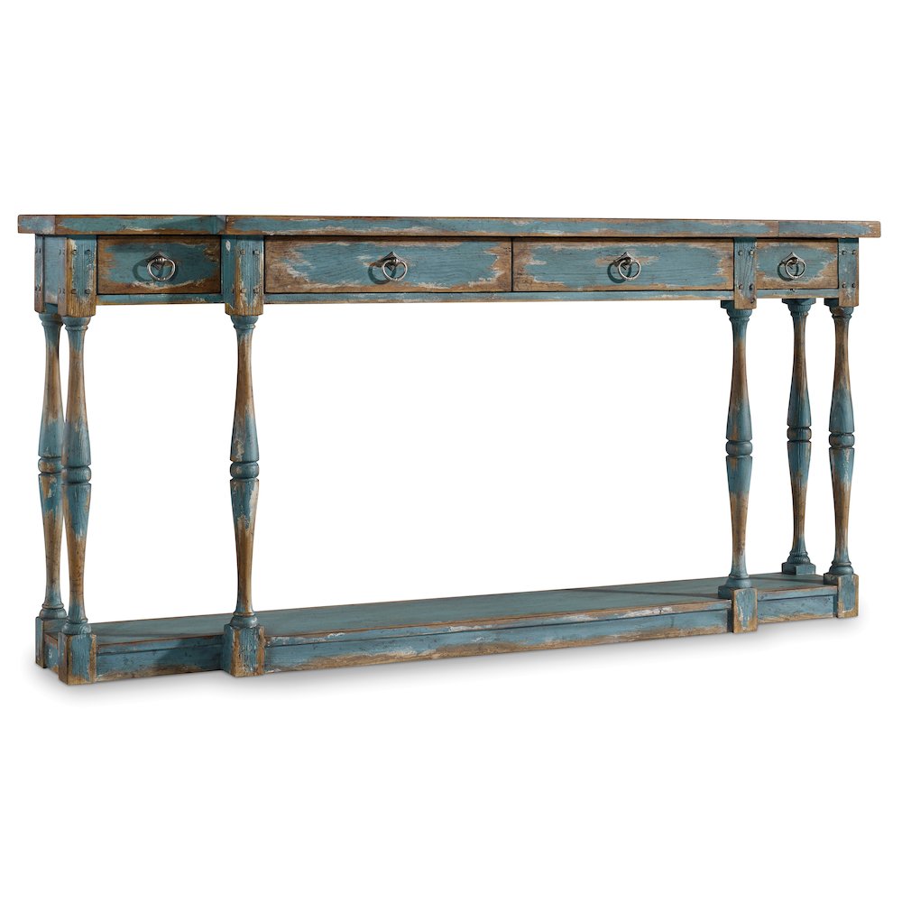 Sanctuary Four-Drawer Thin Console