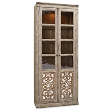 Chatelet 2 Door Wood Door Bunching Curio in Caramel Froth by Hooker Furniture