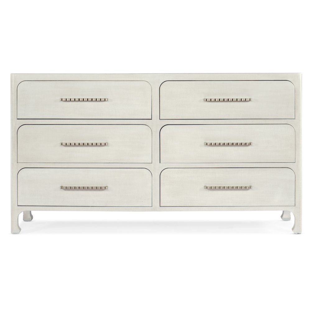 Hooker Furniture Serenity 6-Drawers Bedroom Dresser in Sand Dollar