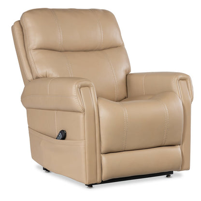 Carroll Power Recliner with Power Headrest, Lumbar & Lift