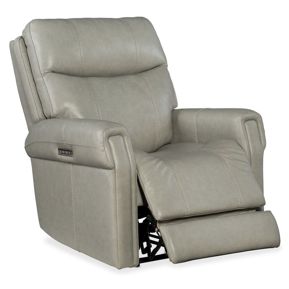 Carroll Power Recliner with Power Headrest & Lumbar