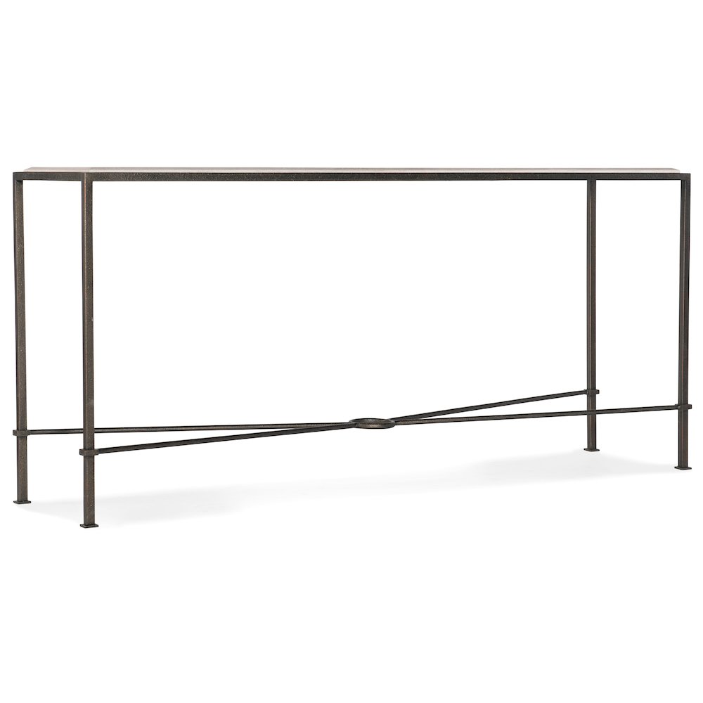 Metal Console Table in Gray by Hooker Furniture