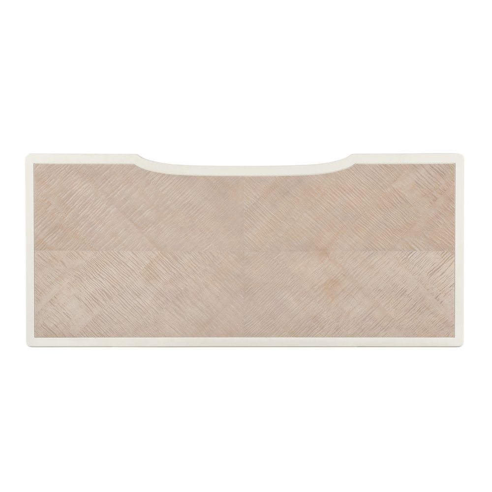 Hera Writing Desk in Cream Colored Wood by Hooker Furnishings