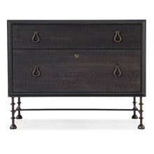 Hooker Furniture Big Sky Wood Lateral File Cabinet in Black Finish