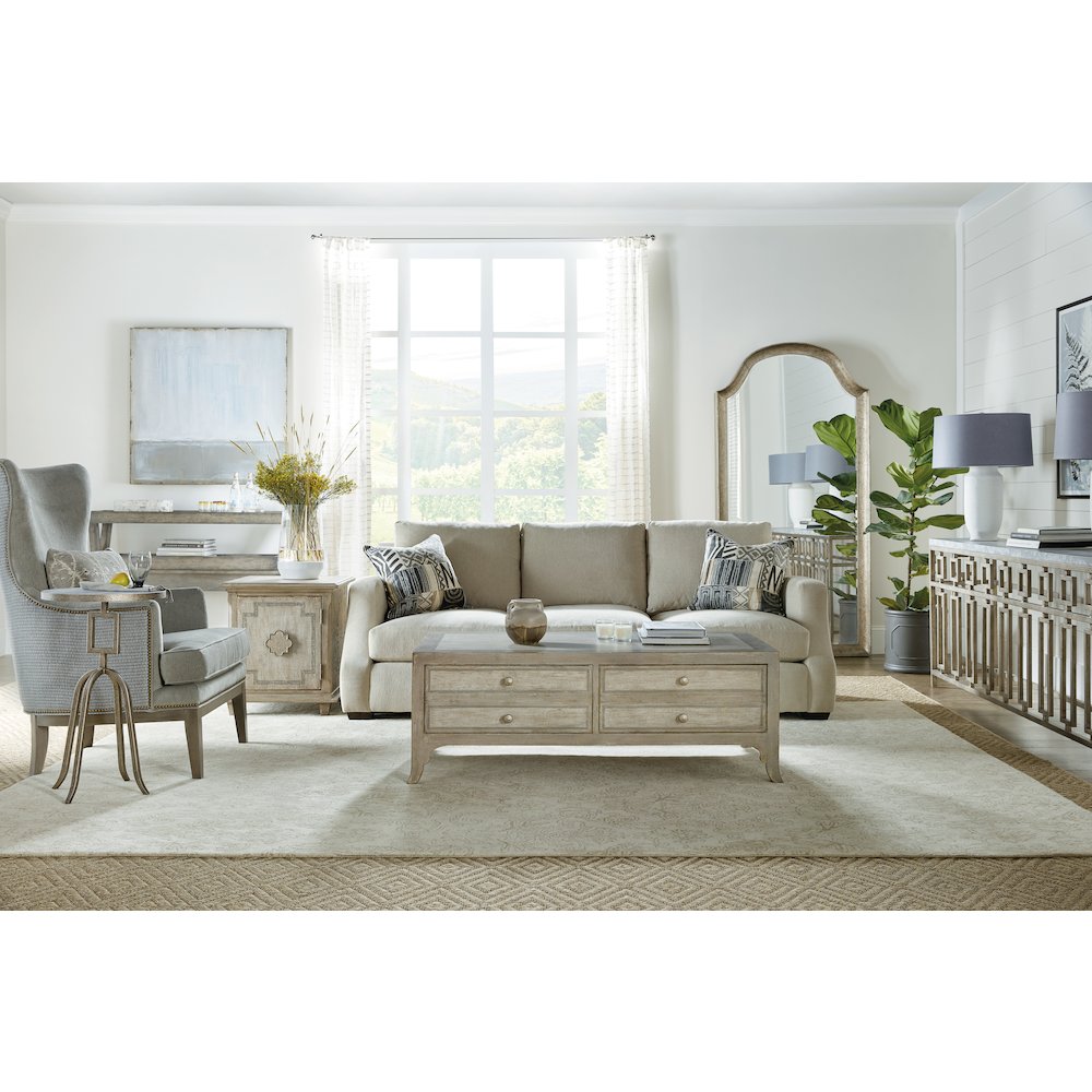 Hooker Furniture Living Room Alfresco Lapilli Console Table