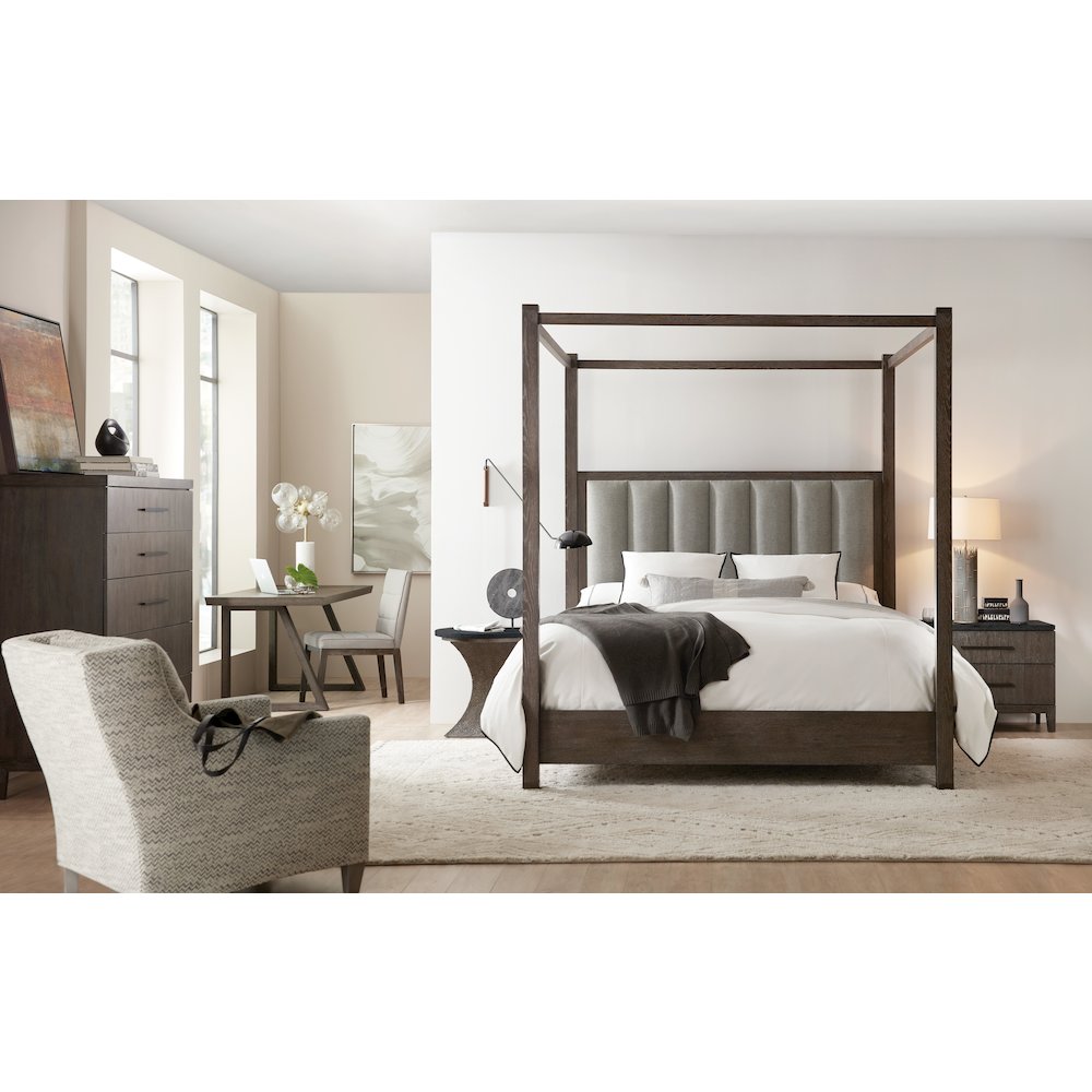 Hooker Furniture Bedroom Miramar Aventura San Marcos Stone Top Nightstand