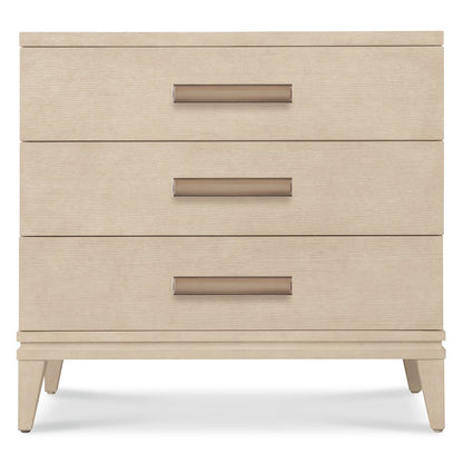 Westwood Three-Drawer Nightstand in Natural Wood Finish by Hooker Furnishings