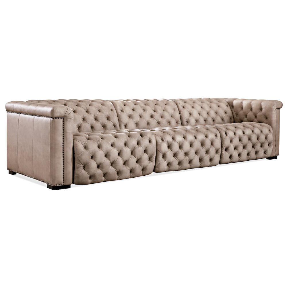 Savion Grandier Power Recliner Sofa with Power Headrest