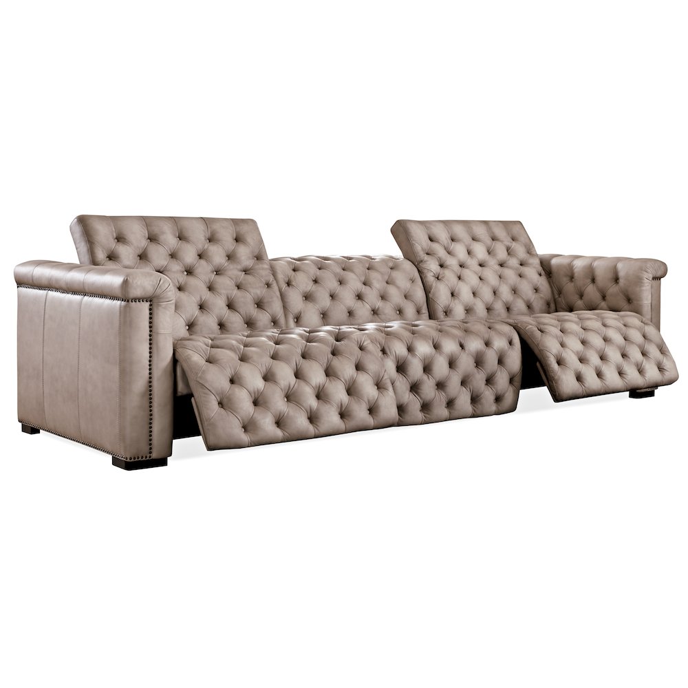 Savion Grandier Power Recliner Sofa with Power Headrest