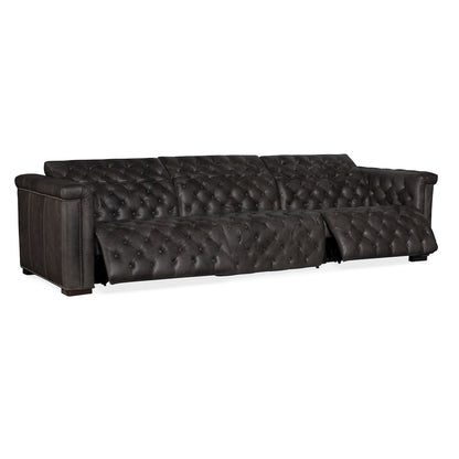 Savion Grandier Power Recliner Sofa with Power Headrest