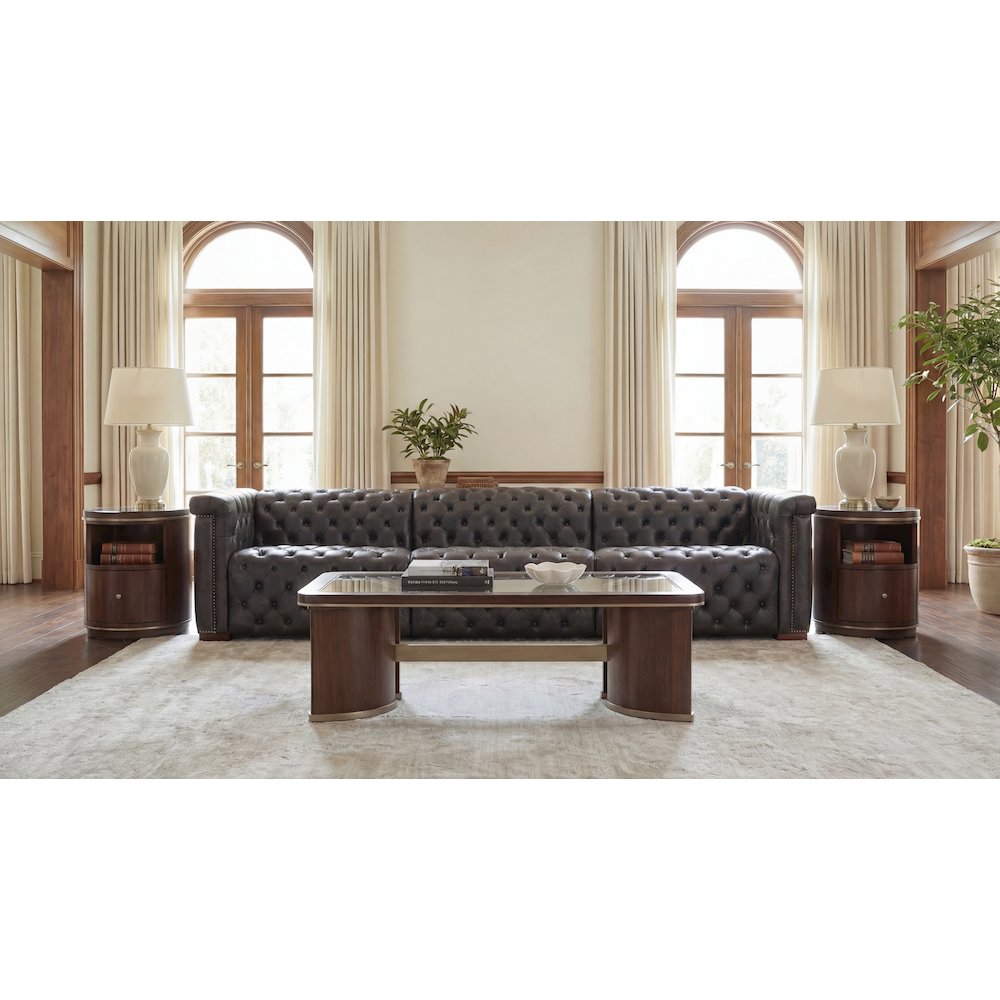 Savion Grandier Power Recliner Sofa with Power Headrest