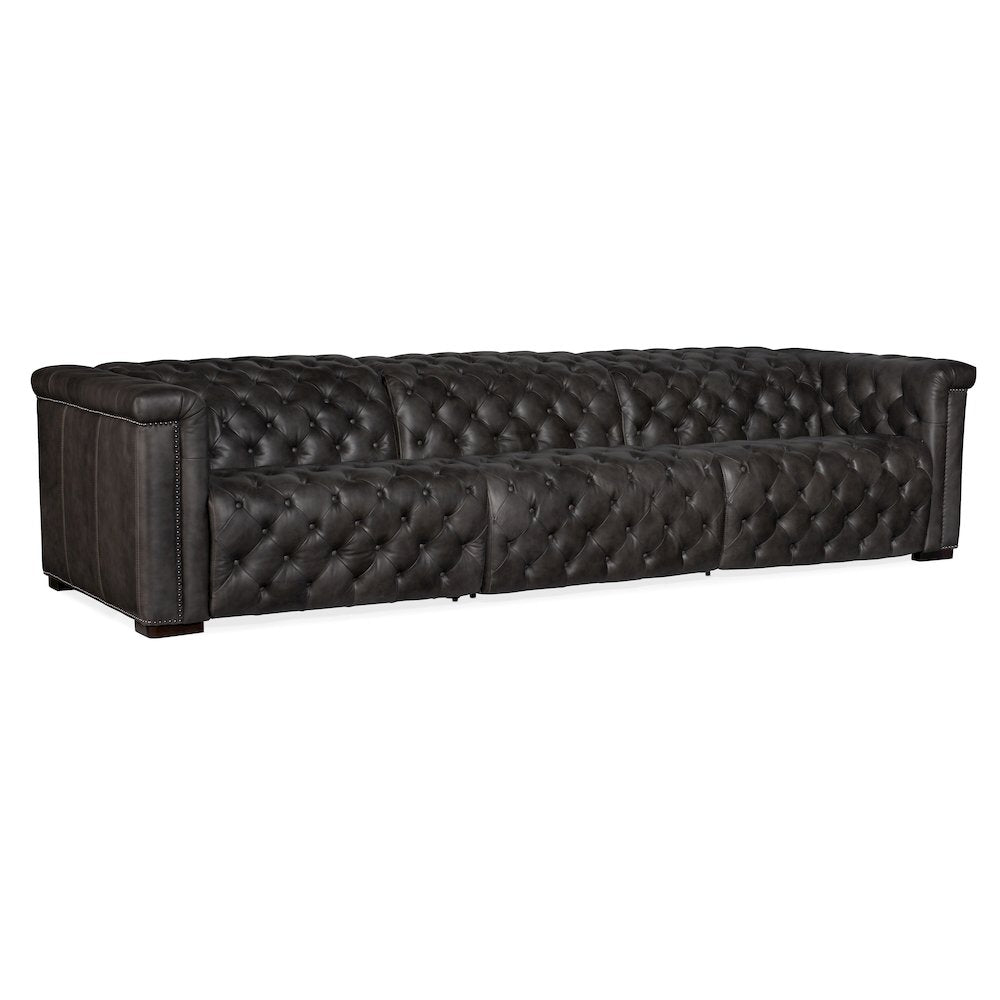 Savion Grandier Power Recliner Sofa with Power Headrest