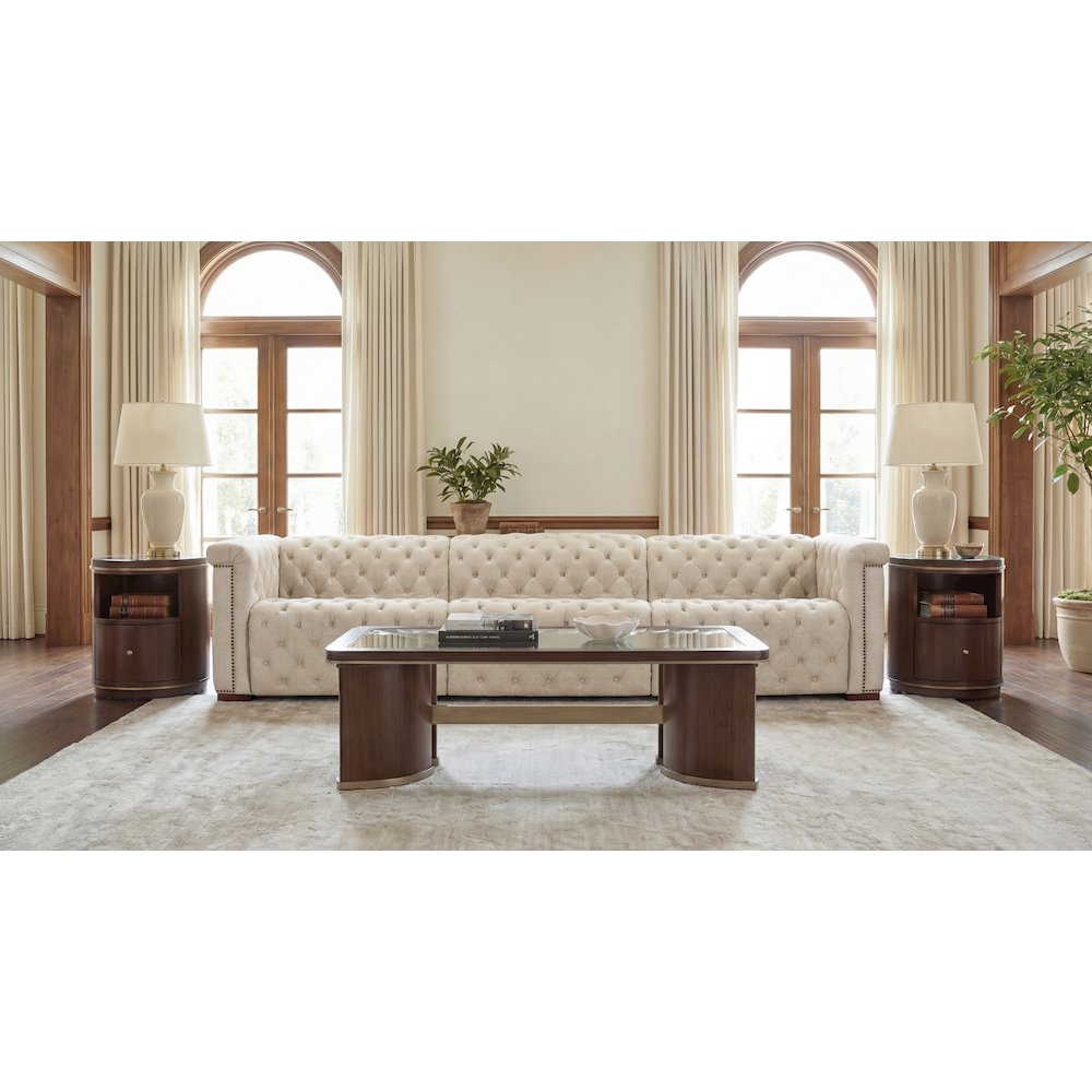 Savion Deux 3 Seat Sofa with Two Power Recliners and Three Power Headrests