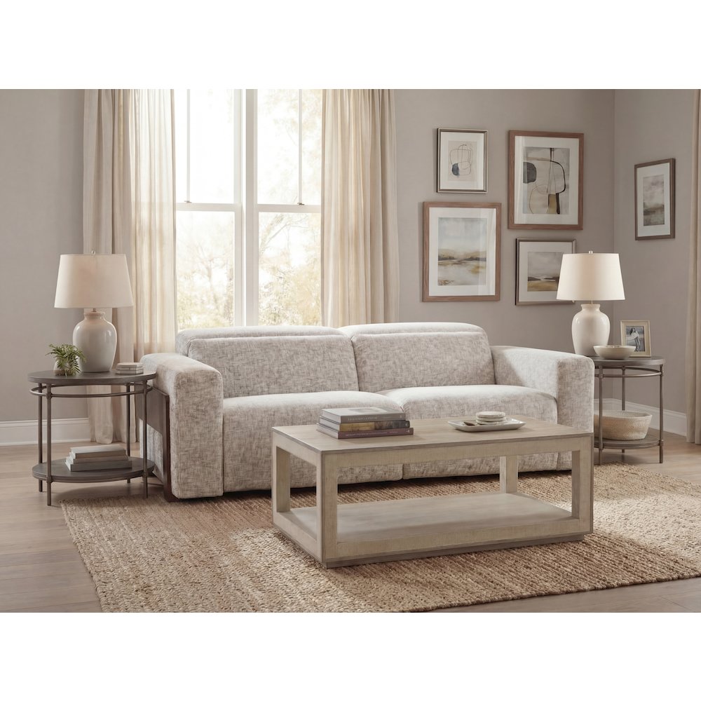 Atlas Power 2 Seat Sofa with Power Headrest