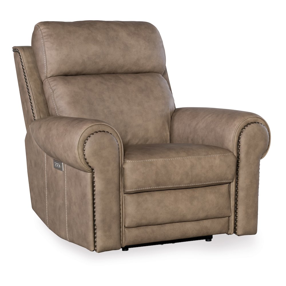 Duncan Power Recliner with Power Headrest & Lumbar