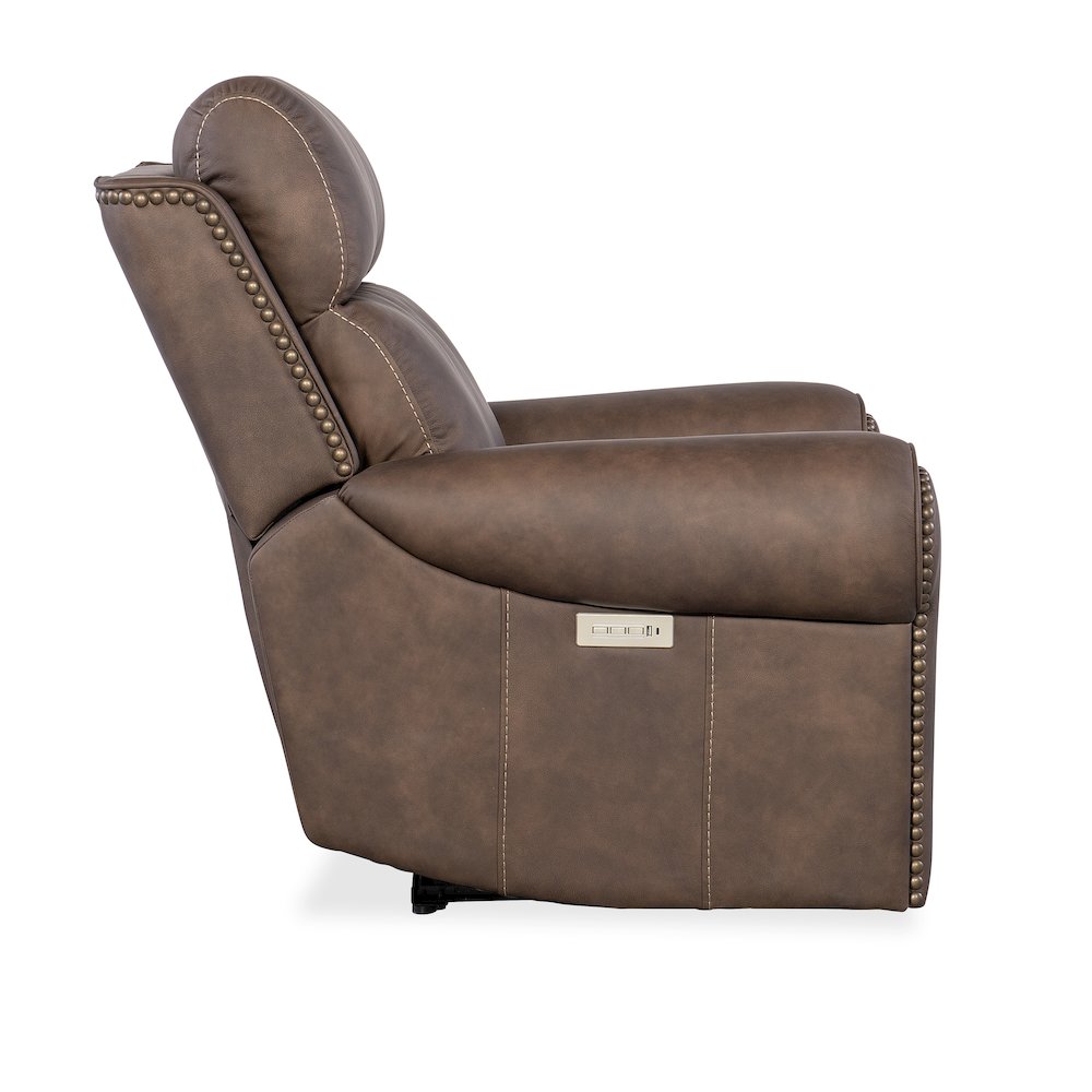 Duncan Power Recliner with Power Headrest & Lumbar