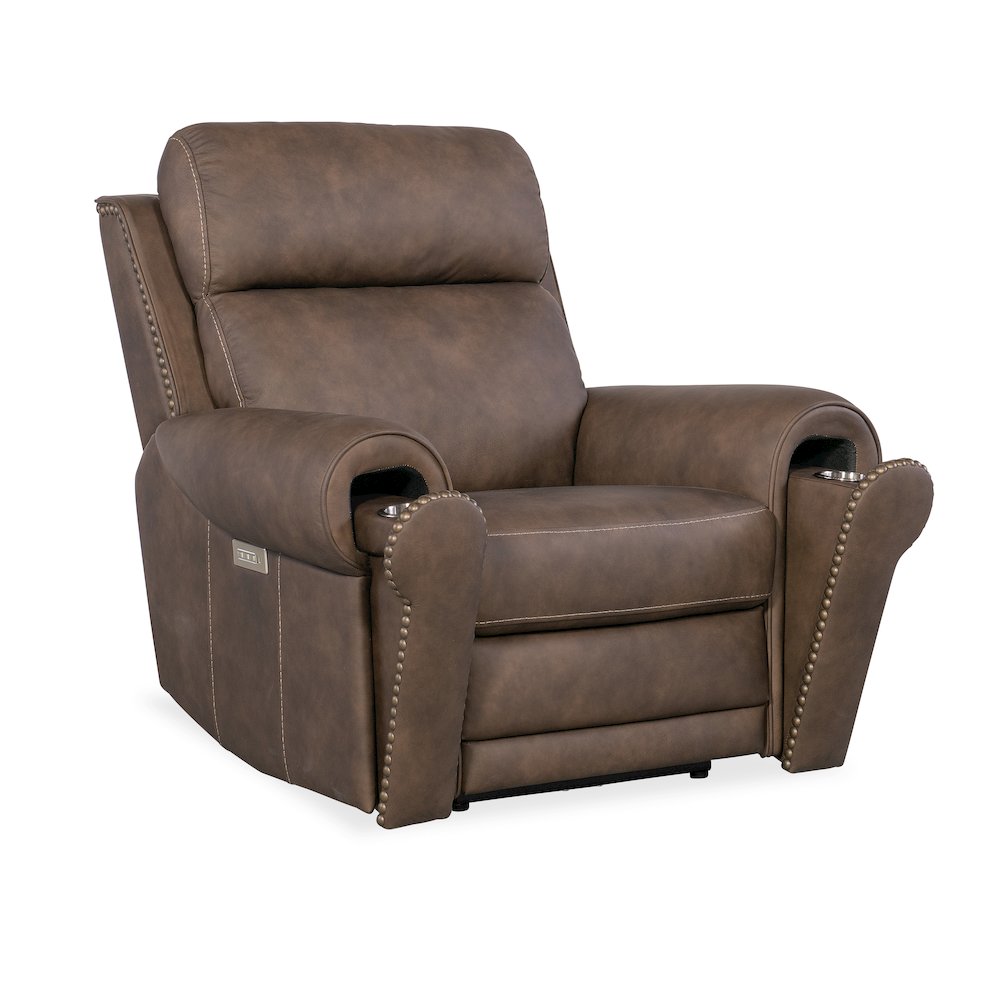 Duncan Power Recliner with Power Headrest & Lumbar