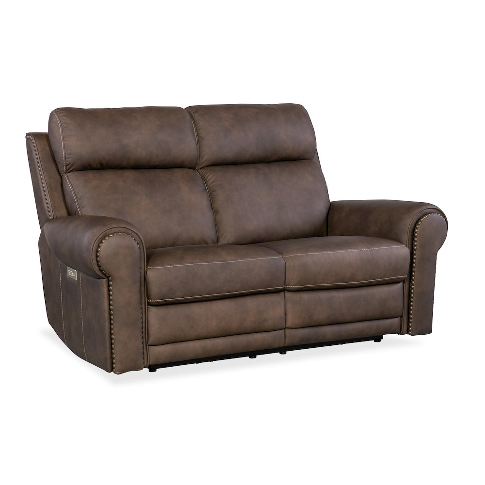 Duncan Power Loveseat with Power Headrest & Lumbar