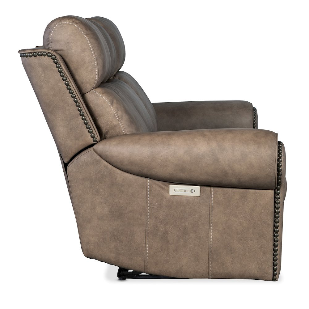 Duncan Power Sofa with Power Headrest & Lumbar