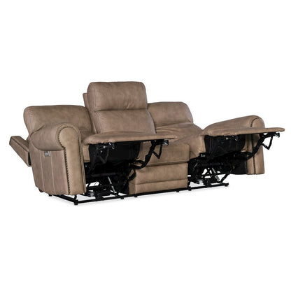 Duncan Power Sofa with Power Headrest & Lumbar