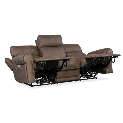 Duncan Power Sofa with Power Headrest & Lumbar