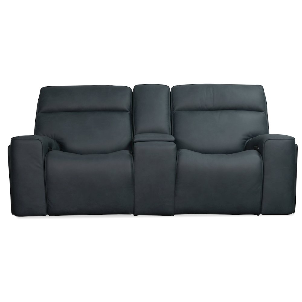 Riverton Power Gliding Console Loveseat with Power Headrest and Lumbar