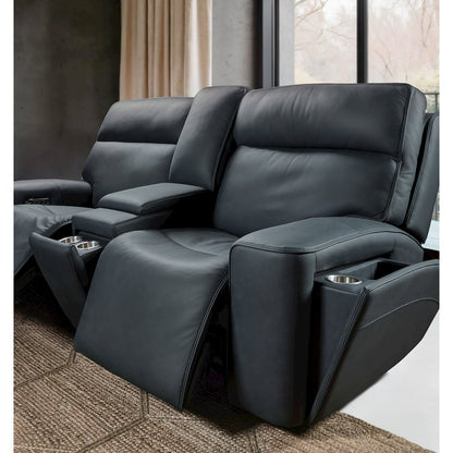 Riverton Power Gliding Console Loveseat with Power Headrest and Lumbar