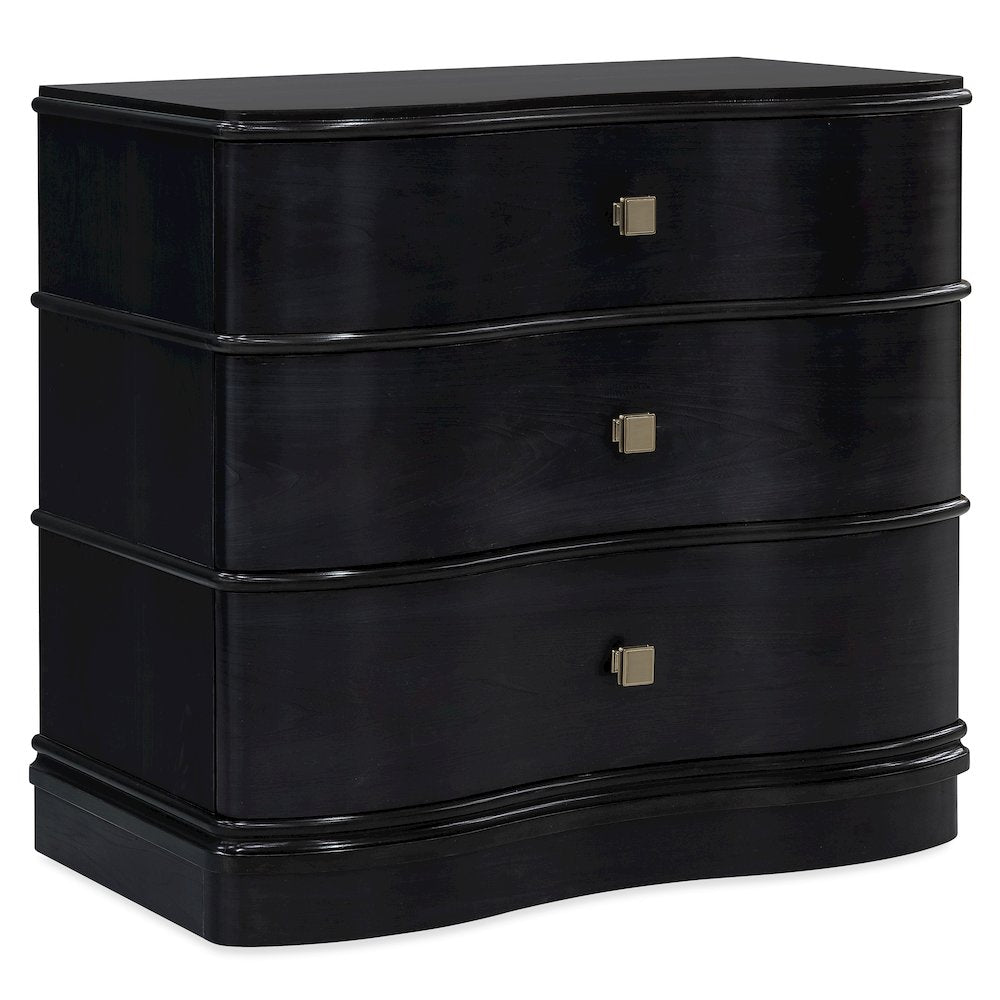 Melange Midnight Merlot Accent Chest