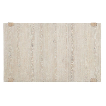 Hooker Furniture Commerce and Market Seaside Wood Dining Table in Natural