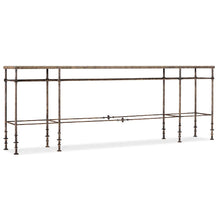 Hooker Furniture Living Room La Grange St James Metal and Stone Console