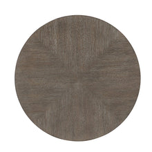 Modern Mood Round Wood Nightstand in Brown by Hooker Furniture