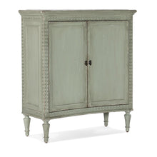 Charleston Two-Door Wood Accent Chest in Verdigris Green by Hooker Furniture