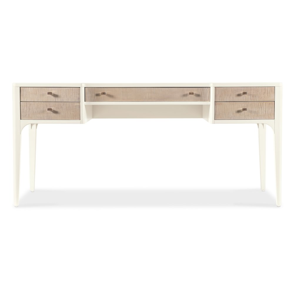 Hera Writing Desk in Cream Colored Wood by Hooker Furnishings