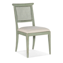 Charleston Fabric Upholstered Side Chair in Verdigris Green by Hooker Furniture