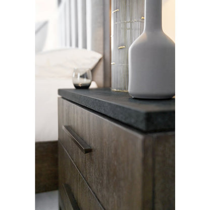 Hooker Furniture Bedroom Miramar Aventura San Marcos Stone Top Nightstand