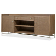 Sonnet Media Credenza in Medium Brown Wood by Hooker Furnishings