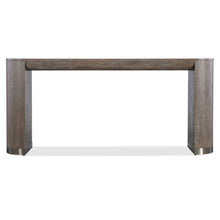 Modern Mood Wood Console Table in Brown by Hooker Furniture