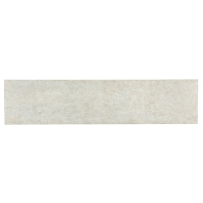 Hooker Furniture Melange Snaked Console Table in Cream Textured