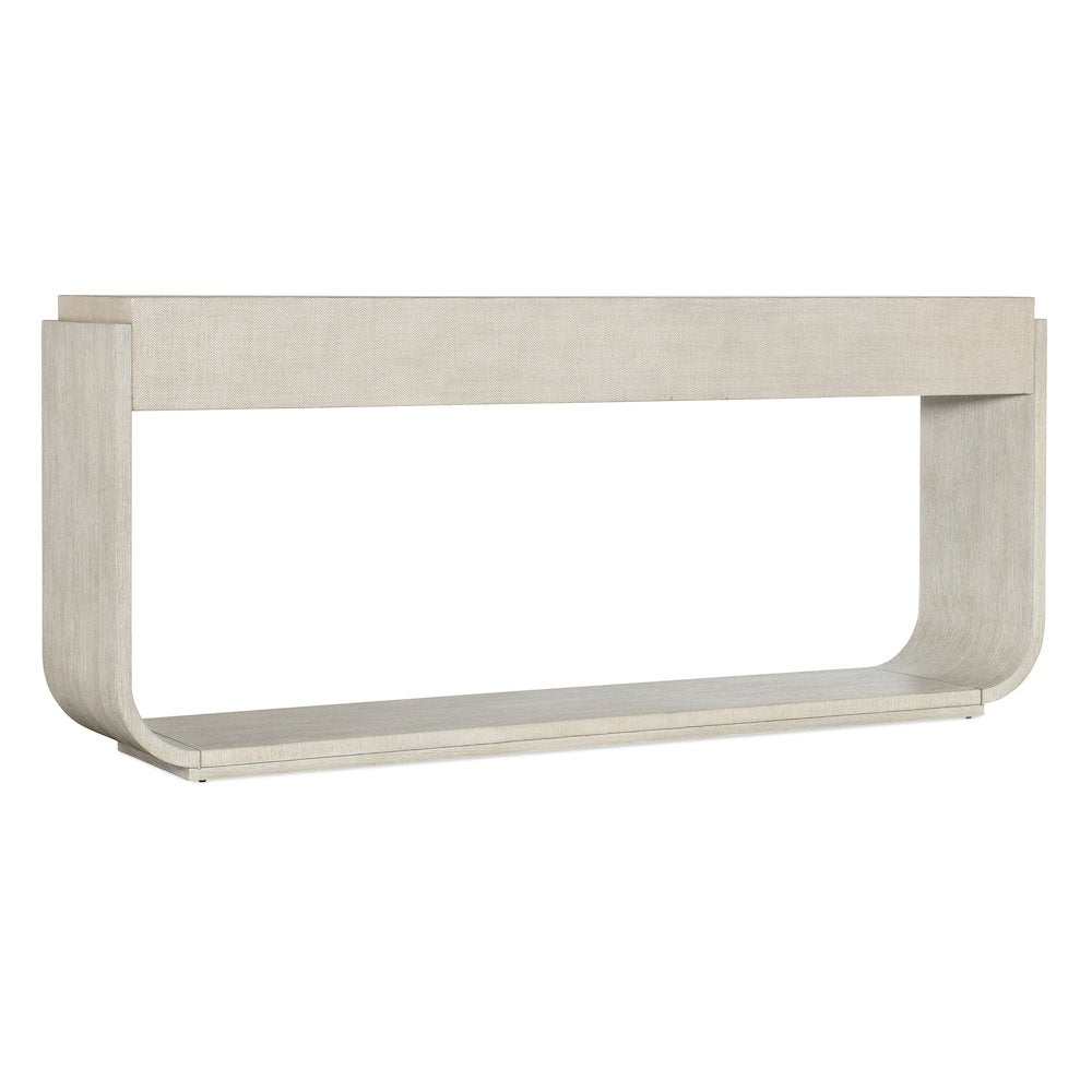 Modern Mood Wood Console Table in Natural by Hooker Furniture