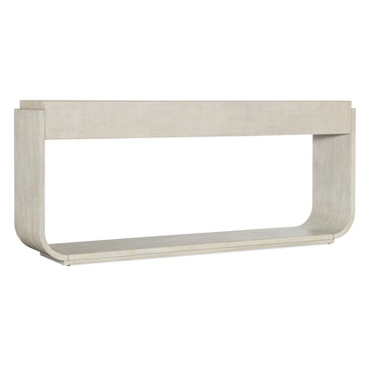 Modern Mood Wood Console Table in Natural by Hooker Furniture