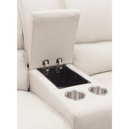 Miles Zero Gravity Console Loveseat with Power Recline & Power Headrest