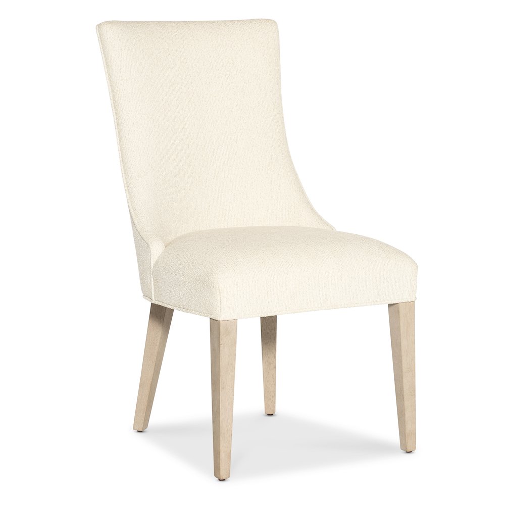 Westwood Upholstered Side Chair in Ivory Fabric by Hooker Furnishings