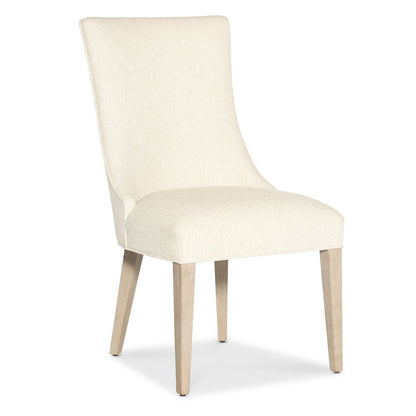 Westwood Upholstered Side Chair in Ivory Fabric by Hooker Furnishings
