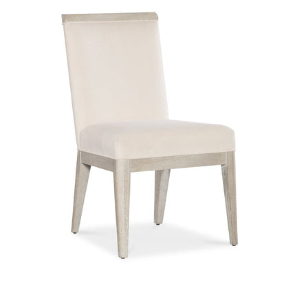 Modern Mood Fabric Upholstered Side Chair in Natural by Hooker Furniture