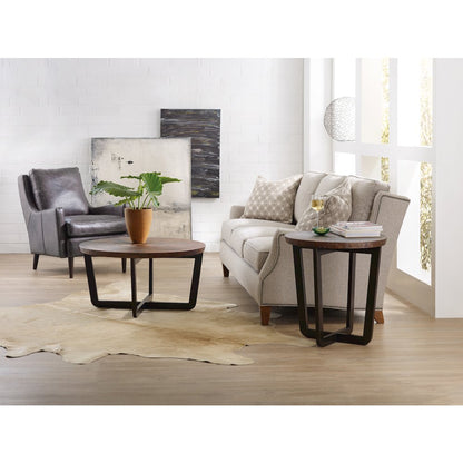 Hooker Furniture Parkcrest 25" Round Copper Top End Table