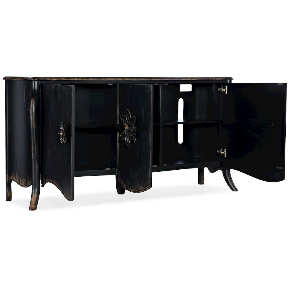 Hooker Furniture Sanctuary Bien Ame Buffet in Black