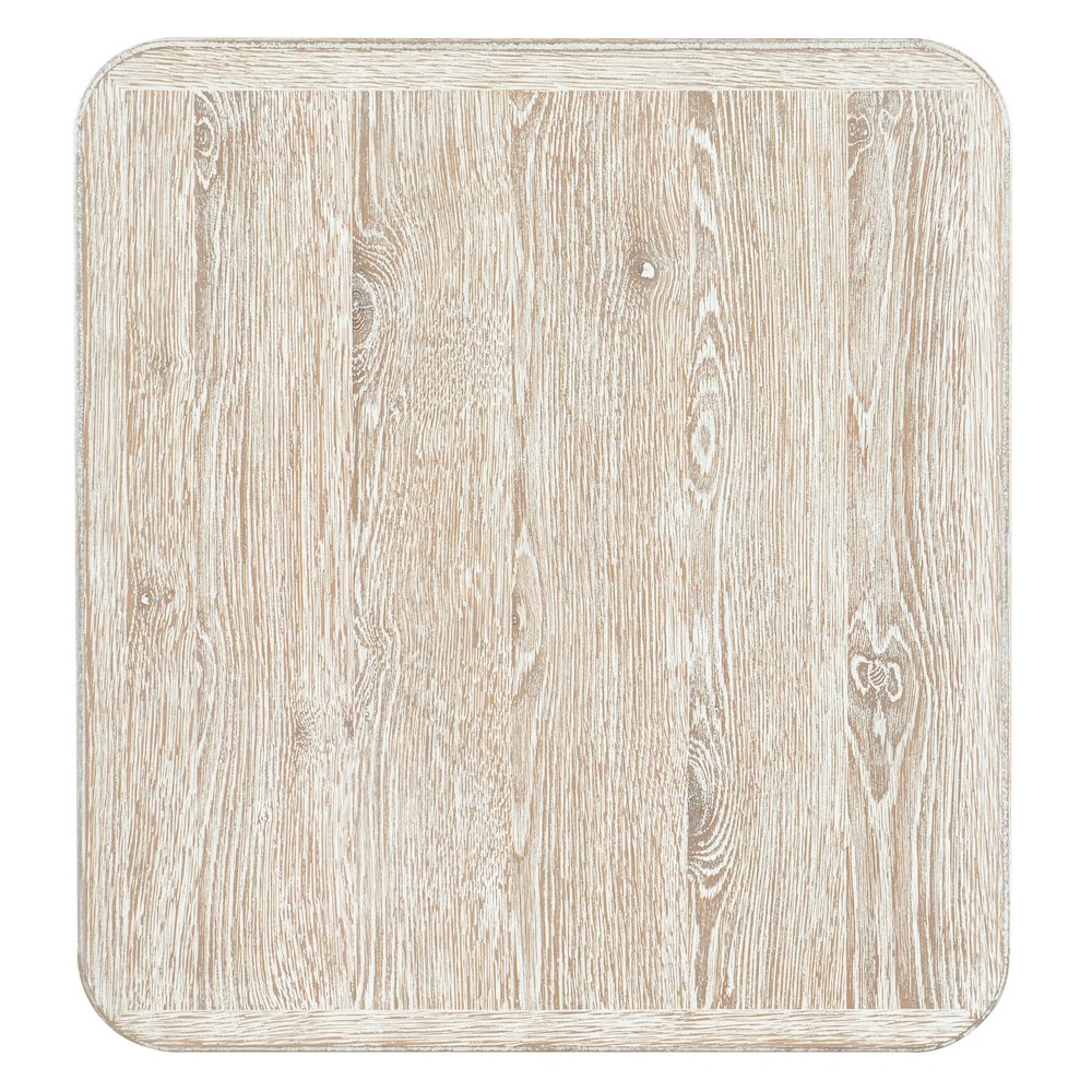 Serenity Bahari Lamp Table in White Wood by Hooker Furniture