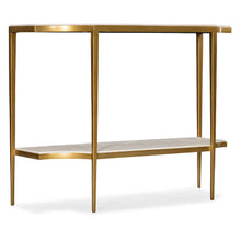 Commerce & Market Stone Console Table in Gold by Hooker Furniture