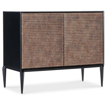 Melange Boucle Accent Chest in Black Wood by Hooker Furnishings