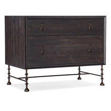 Hooker Furniture Big Sky Wood Lateral File Cabinet in Black Finish